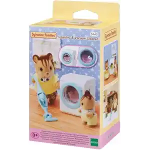Sylvanian Families Çamaşır Makinesi ve Elektrik Süpürgesi
