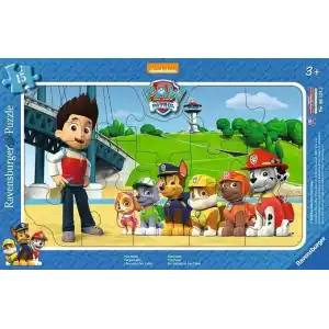 Ravensburger 15 Parça Küçük Çerçeveli Paw Patrol Puzzle -061242