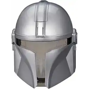 Star Wars The Mandalorian Elektronik Maske | Replikler ve Ses Efektleri İçerir | Çocuklar İçin Kostüm Aksesuarı | 5 Yaş ve Üzeri Kız ve Erkek Çocuklar İçin