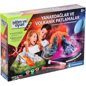 Clementoni Bilim ve Oyun - Yanardağlar ve Volkanik Patlamalar