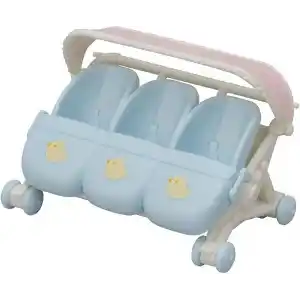 Sylvanian Families Üçüz Bebek Arabası