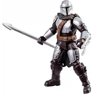 Star Wars ActionVerse The Mandalorian 11 cmlik Aksiyon Figürü ve Aksesuarları, Yeniden Kullanılabilir Aksesuar Saklama Rafı, 4 Yaş ve Üzeri Kız ve Erkek Çocuklar için Oyuncaklar