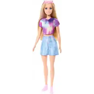 Barbie Malibu bebek Çıkarılabilir klasik elbisesi ve güneş gözlüğü gibi aksesuarlarıyla Barbie Mysteries: Beach Detectives, JFV63