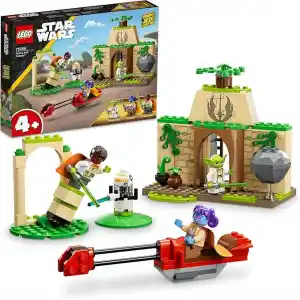 LEGO Star Wars Tenoo Jedi Temple 75358-4 Yaş ve Üzeri Star Wars Seven Çocuklar için Başlangıç Düzeyinde Yaratıcı Oyuncak Yapım Seti (124 Parça)
