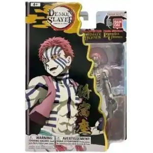 Bandai, 13 cm Demon Slayer Akaza Figür - Ultimate Legends HD Serisi, Ultimate Legends HD