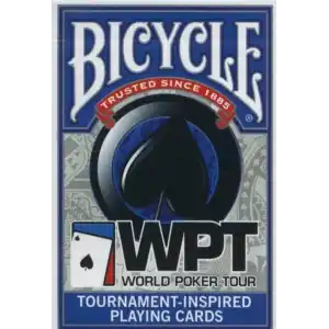 Bicycle WPT World Poker Tour Oyun Kartları, Kırmızı veya Mavi