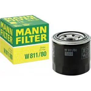 MANN-FILTER W 811/80 Yağ Filtresi (Hyundai)