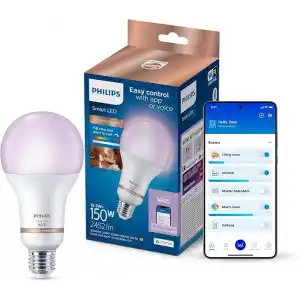 Philips Smart Lighting LED Ampul A80 E27 150W Eşdeğer RGB - Google Home, Alexa, HomeKit ve Matter uyumlu
