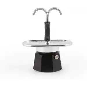 Bialetti - Set Mini Express: Ocak Üstü Espresso Pişirici (Kahve Bardağı İçermez)