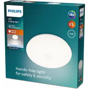 Philips Mauve Hareket Sensörlü Yuvarlak Tavan Lambası 16W 4000K Gün Işığı