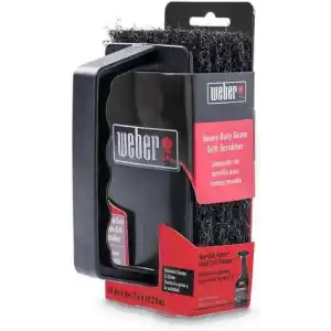 Weber 8026 Scubber Grill Grate Scrubber, Black