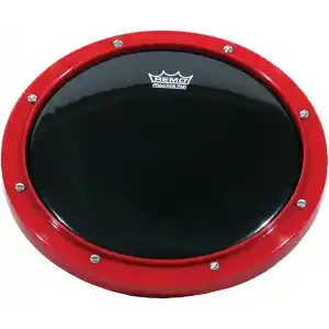 Remo RT-0008-58 20,32 cm Kırmızı Ayarlanabilir Egzersiz Pedi Ambassador Abanoz Davul Başlıklı