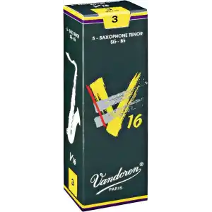 Vandoren SR723 Tenor Sax V16 Reeds Strength 3; 5li Kutu