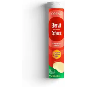 Orzax Efervit Defence 20 Efervesan Tablet