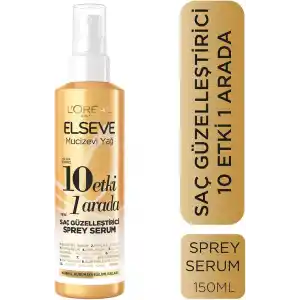 LOreal Paris Elseve Mucizevi Yağ 10 Etki 1 Arada Saç Güzelleştirici Sprey Serum 150 ml