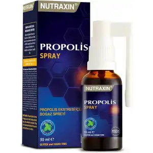 Nutraxin Propolis Ekstresi İçeren Boğaz Spreyi 30 mL
