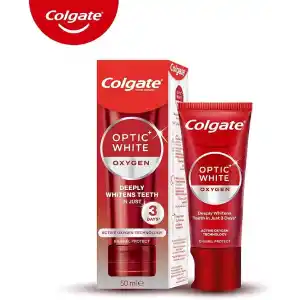 Colgate Optic White Oxygen Aktif Oksijen Teknolojisi Beyazlatıcı Diş Macunu 75 ml