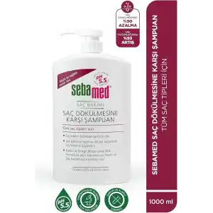 Sebamed Saç Dökülmesine Karşı Güçlendirici Etkili Kafein ve Ginkgo Biloba İçerikli Şampuan 1000 ml