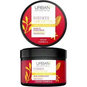 URBAN Care Twisted Curls Hibiscus & Shea Butter Kıvırcık ve Dalgalı Saçlara Özel Yoğun Saç Bakım Maskesi 230 ml- Vegan