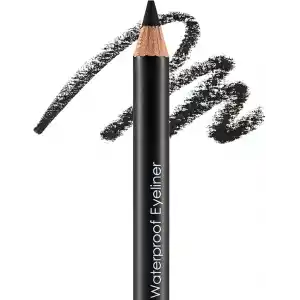 Flormar Mat Bitişli Suya Dayanıklı Göz Kalemi (SİYAH) - Waterproof Eyeliner - 101 Black Ice - 8690604109012