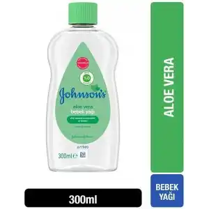 Johnsons Baby Aloe Vera Bebek Yağı 300 mL