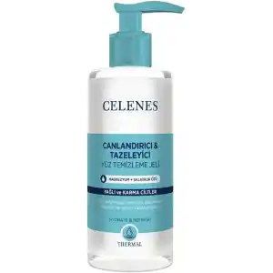 Celenes By Sweden Thermal Yüz Yıkama Jeli Yağlı ve Karma Ciltler (250 ml)