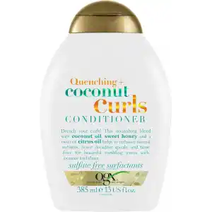ogx bukleli saçlar için nemlendirici coconut curls sülfatsız bakım kremi (385 ml)
