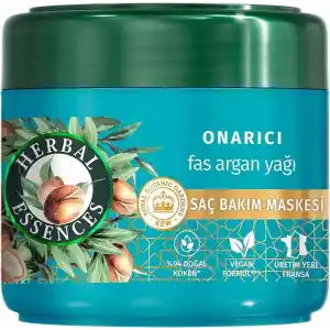 Herbal Essences Onarıcı Argan Yağı Saç Bakım Maskesi 300ml