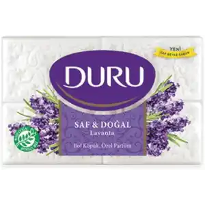 DURU Saf&Doğal Lavanta Sabun, 150 Gramx4