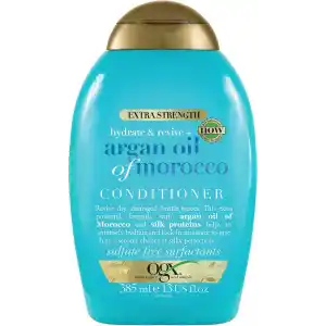 ogx ekstra güçlü nemlendirici ve canlandırıcı argan oil of morocco sülfatsız saç kremi (1 x 385 ml)