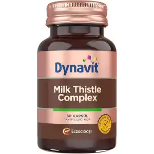 Dynavit Milk Thistle Complex 60 Kapsül - Deve Dikeni Tohum, Silimarin, Enginar, Karahindiba, Maydanoz