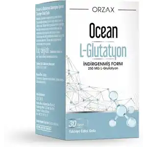 Ocean L-Glutatyon 250 mg 30 Tablet Takviye Edici Gıda