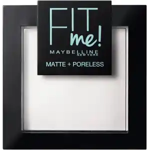 Maybelline New York Fit Me Matte+Poreless Pudra - 90 Translucent (Transparan)