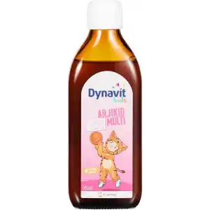 Dynavit Kids Arjikid Multi Şurup 150 mL - Büyüme & Kemik Gelişimi - Çocuk için L-Arjinin, vitamin & mineral