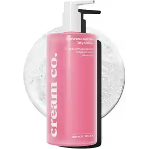 Cream Co. Leke Karşıtı Nemlendirici Yüz Temizleme Jeli Niacinamide Hyalüronik Asit, 400 ML,Tüm Cilt Tipleri