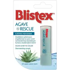 Blistex Agave Rescue Uzun Süreli Nemlenmeyi Destekleyen Kurtarıcı Dudak Bakım Kremi 3.7 g