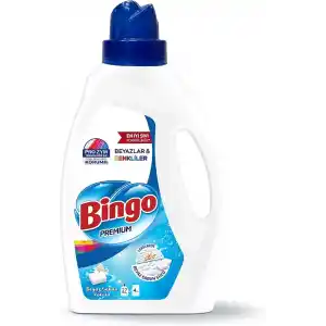 Bingo Sıvı Deterjan 1755 ml, Renkli & Beyaz, Beyaz Sabun