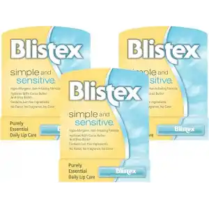 Blistex Sensitive - Hassas Dudaklar İçin Besleyici ve Nemlendirici Dudak Bakım Kremi 1 Adet