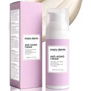 Maruderm Anti-Age Kırışıklık Karşıtı Cilt Bakım Kremi – Peptit Kompleksi & Niasinamid ile Sıkılaştırıcı ve Nemlendirici Yüz Kremi, 50 ML
