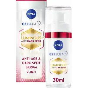 NIVEA Luminous630 Leke & Yaşlanma Karşıtı Serum 30 ml,Hyaluronik Asit ve Kolajen Tetikleyici
