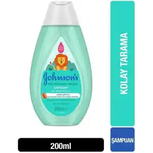 Johnsons Baby Söz Dinleyen Saçlar Serisi Kremli Şampuan, 200 ml