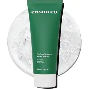 Cream Co. Sivilce & Akne & Siyah Nokta Karşıtı Yüz Temizleme Jeli, Niacinamide Çay Ağacı Yağı,100 ML