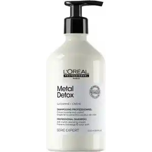 LOréal Professionnel Serie Expert Metal Detox Arındırıcı Şampuan 500 ml - İşlem Görmüş ve Boyalı Saçlar İçin Kırılma Karşıtı Bakım