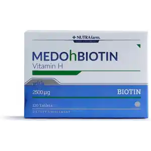 Dermoskin Medohbiotin 2,5 Mg. 120 Tablet 1 Paket (1 x 14.4 g)