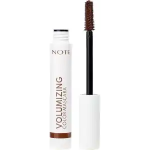 Note Cosmetics Volumizing Color Hacim ve Uzatma Etkili Renkli Maskara - Kahverengi