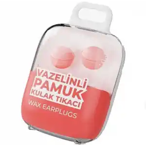 Otifleks 4lü Vazelinli Pamuk Kulak Tıkacı Renkli