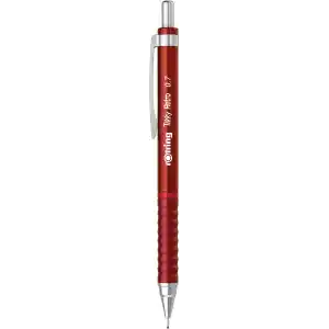 Rotring TIKKY RETRO MEKANIZMALI KKALEM METALİK KIRMIZI 0.7 MM