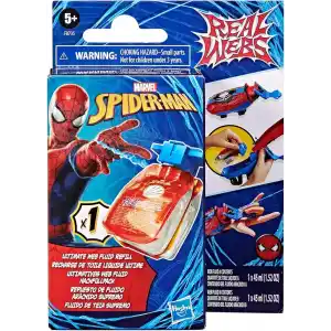 Marvel Spiderman Ağ ve Su Fırlatıcı Yedek Paket, Oyuncak