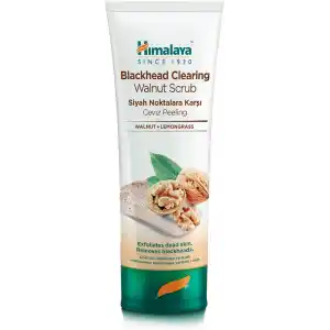 Himalaya Since 1930 Siyah Nokta Karşıtı Yüz Temizleyici Scrub, Peeling Etkili, Elma, Ceviz, Tüm Ciltler, 75 ml