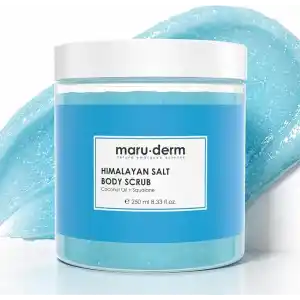 Maruderm Himalaya Tuzu Vücut Peelingi – Skualan & Hindistan Cevizi Yağı ile Arındırıcı ve Yumuşatıcı Vücut Peelingi, 250 ML